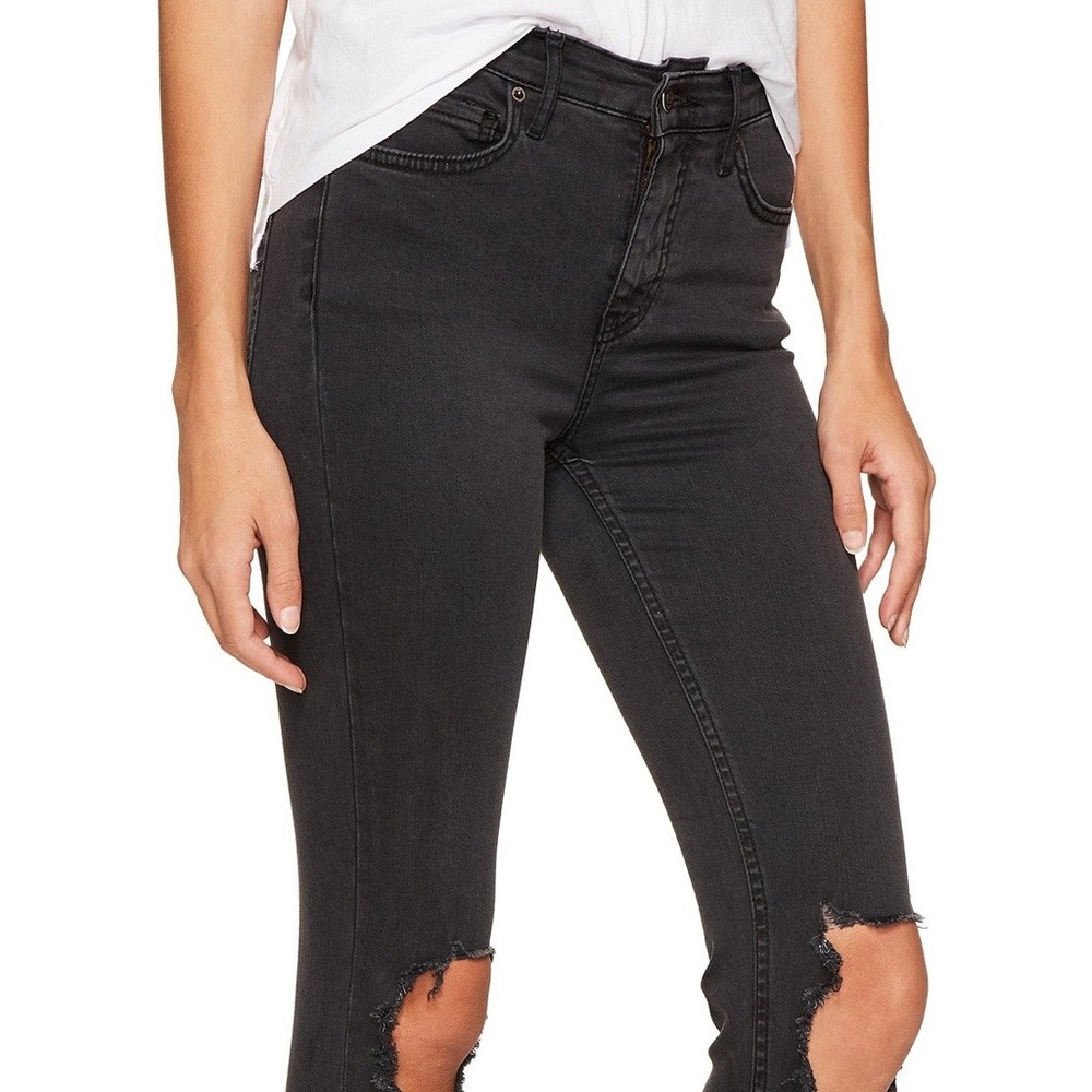 Free people busted knee jeans